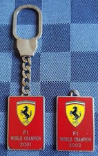 PORTACCHIAVI FERRARI - F1 WORLD CHAMPION - 2001 2002 - SCHUMACHER - AUTOGRAFATO