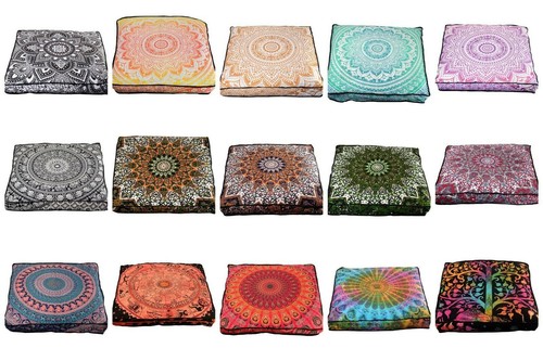 Pouf copricuscino terra - pouf,