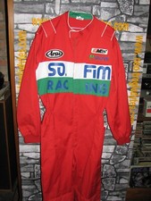 Vintage Tuta track  pilota rally Kart  karting  '80s Italy made
