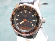 Casio Cronograph  100Mt ,Dual Time.Condizioni ottime,leggeri graffi al fondello