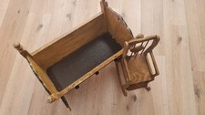 Culla per bambole vintage