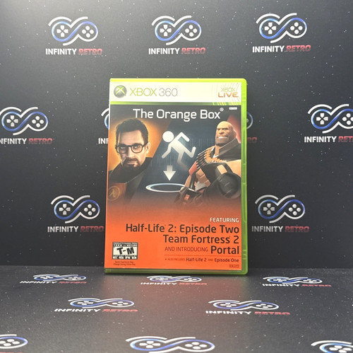 The orange box microsoft xbox - the,