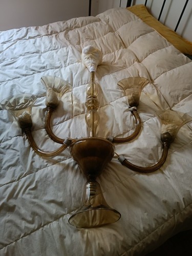 Lampadario vetro murano - vetro,