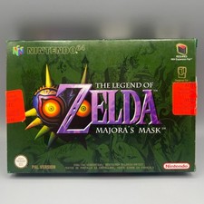 ZELDA MAJORA'S MASK VERSIONE EUROPEA SUPER NINTENDO 64 N64 PAL