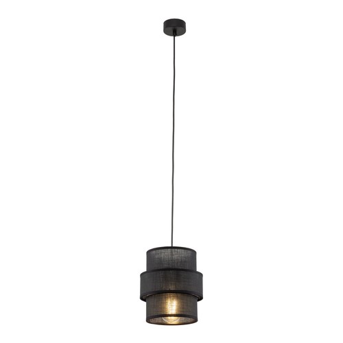 Lampadario sospeso nero e27 - nero,