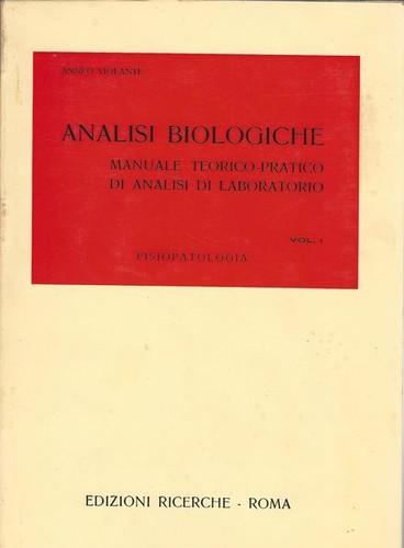 Analisi biologiche manuale - analisi,