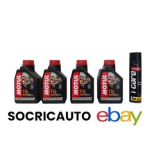 4 Litri Olio Moto Motul 710 2T