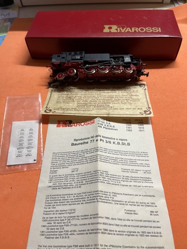 Rivarossi locomotiva - rivarossi,