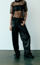 PANTALONI DONNA ZARA IN FINTA