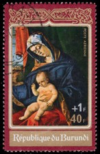 BURUNDI CB28 - "Virgin and
