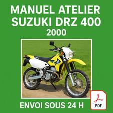 Manuel atelier suzuki 400 drz - suzuki,