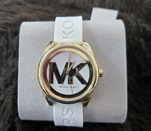 Michael kors white silicone - michael,