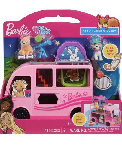 Barbie pet camper playset - pet,