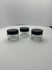 Confezione da 10 Barattoli in Vetro per Creme, Contenitore Cosmetico 30ml/50ml Bianco o Smerigliato p