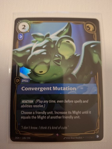 Convergent mutation riftbound - convergent,