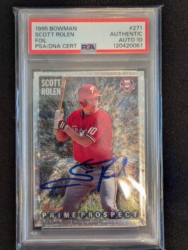 Scott rolen firmato 1995 - scott,