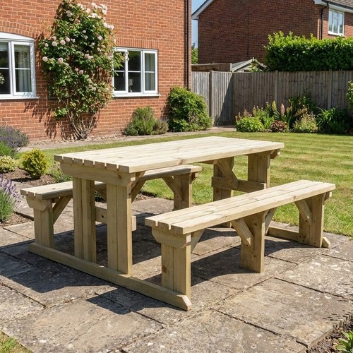 Set tavolo panca giardino - set,