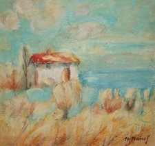 Dipinto ad olio espressionista