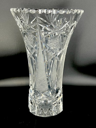 Vaso cristallo molato - in, di