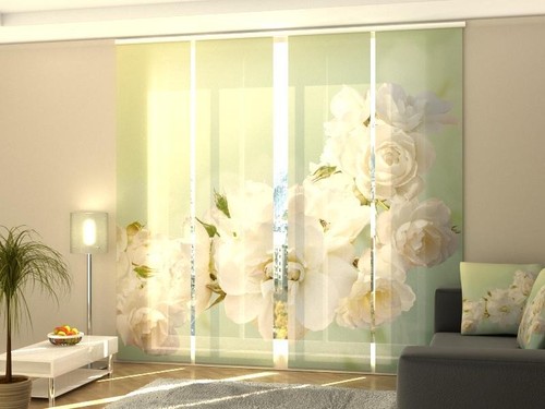 Set tende pannello rose - set,