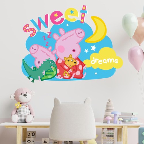 Adesivo murale peppa pig - adesivo,