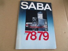 SABA catalogo del 1978/79