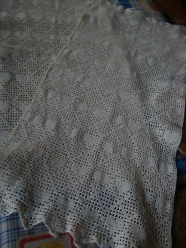 Tende vintage fatte - a, mano