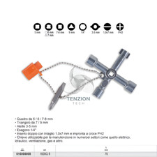 Chiave A Croce Per Quadristi -