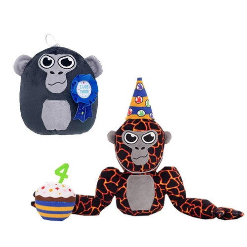 Peluche lava gorilla tag - peluche,