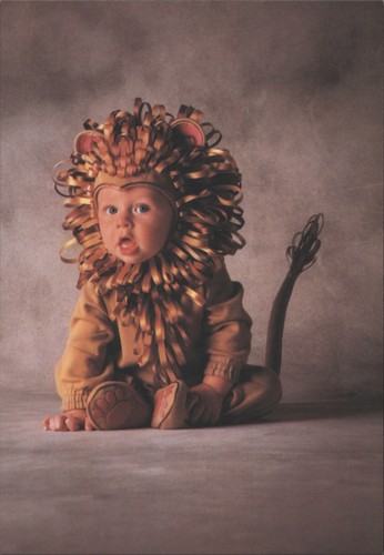 Costume leone bambino neonato