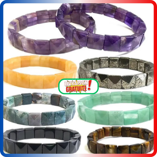 Bracelet pierre naturelle - pierre,
