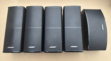 Bose Jewel Cube Speakers Black