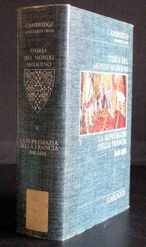 Storia del mondo moderno vol - del,