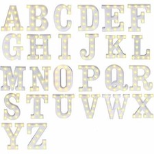 Lettere luminose a led