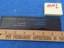 Rowe AMI MM1 Price and Credit