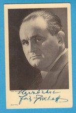 FRITZ IMHOFF autografo