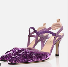 Fendi donna rosa colibrì