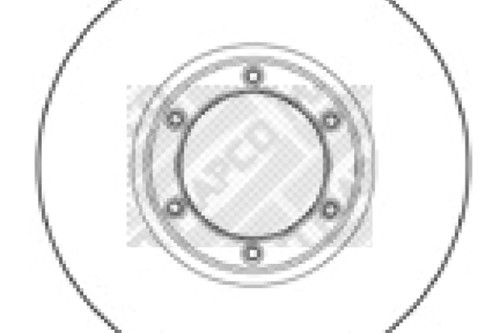 Set freni disco mapco - disco,