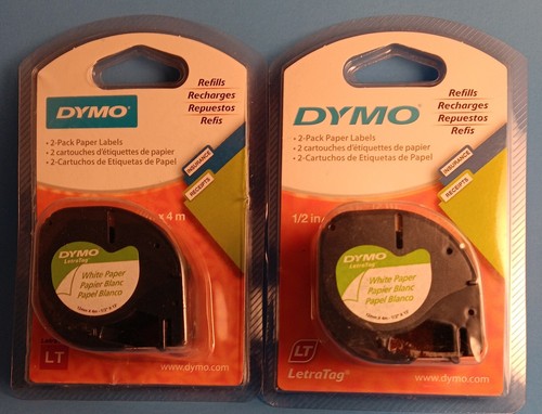 Lot dymo pack paper - lot, 2-pack