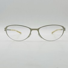 IC Berlin occhiali da vista donna ovali bianco argento mod. rossana p. NUOVO