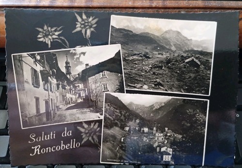 Cartolina roncobello bergamo - cartolina,