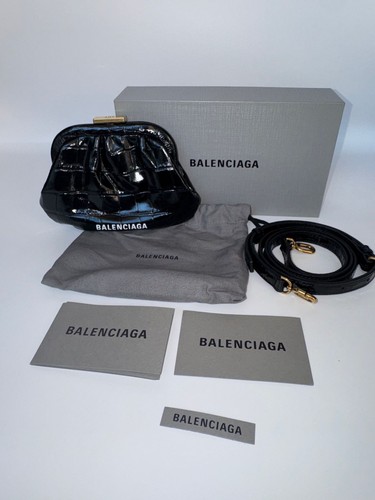 Balenciaga bag logo leather - bag,