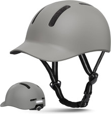 Casco bici con visiera - casco,