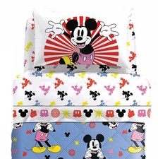 Completo letto UNA PIAZZA Caleffi  Disney Art. MICKEY FANTASY N°177