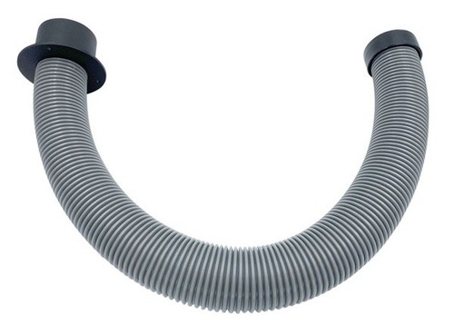 Tubo flessibile pvc grigio - pvc, con