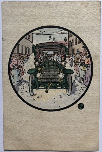 Cartolina pubblicitaria - cartolina,