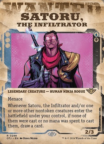 Mtg satoru the - the, infiltrator