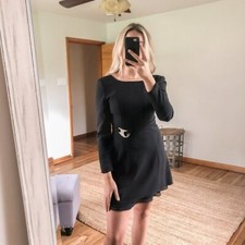 Minidress vintage PINKO nero