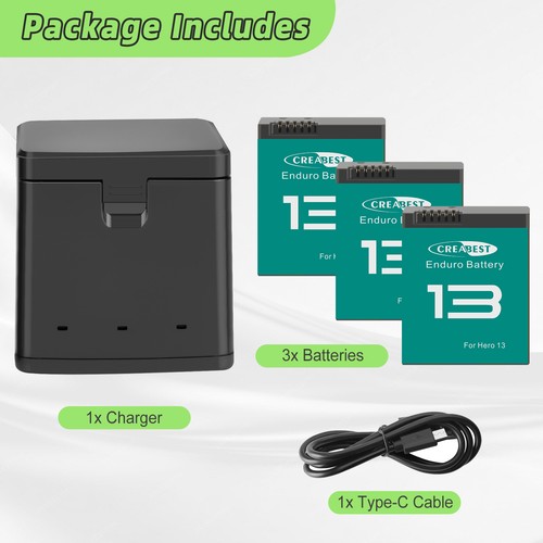 3pz batteria 2500mah per gopro - 3pz,