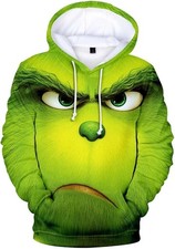Felpa con Cappuccio 3D Grinch